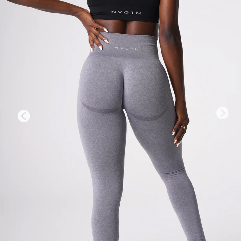 NVGTN grey seamless leggings